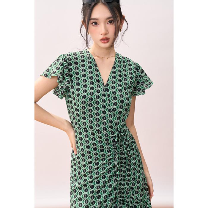 Abigail printed silk-jersey wrap dress | Womens Dresses Dresses Dresses