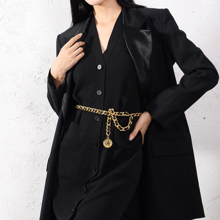 Belted leather coat | Womens Coats Coats Coats