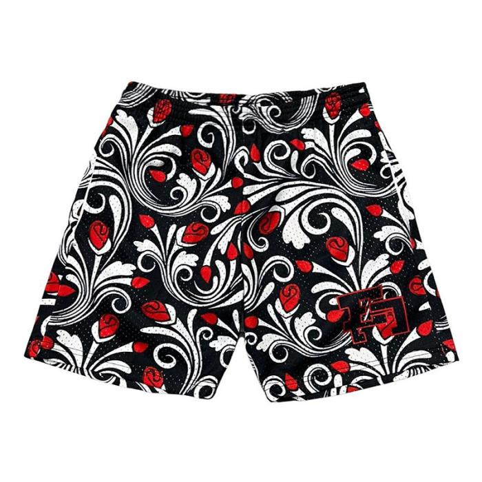 Boyfriend printed woven cotton shorts | Womens Shorts Shorts Shorts