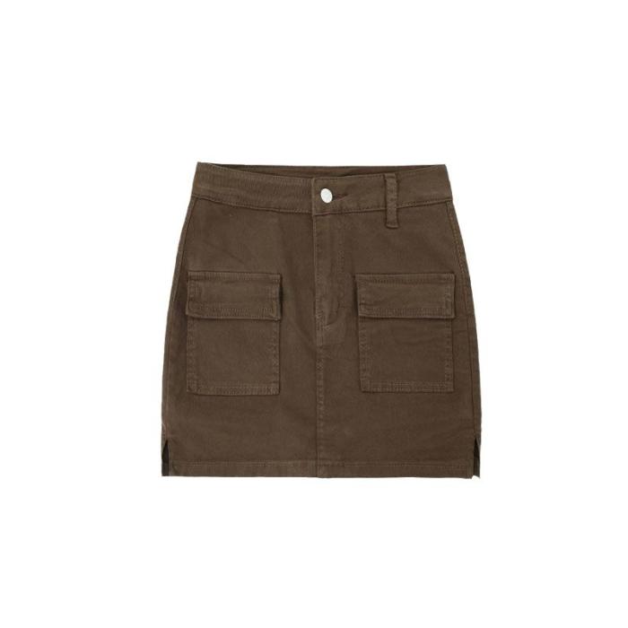 Cotton mini cargo skirt | Womens Skirts Skirts Skirts