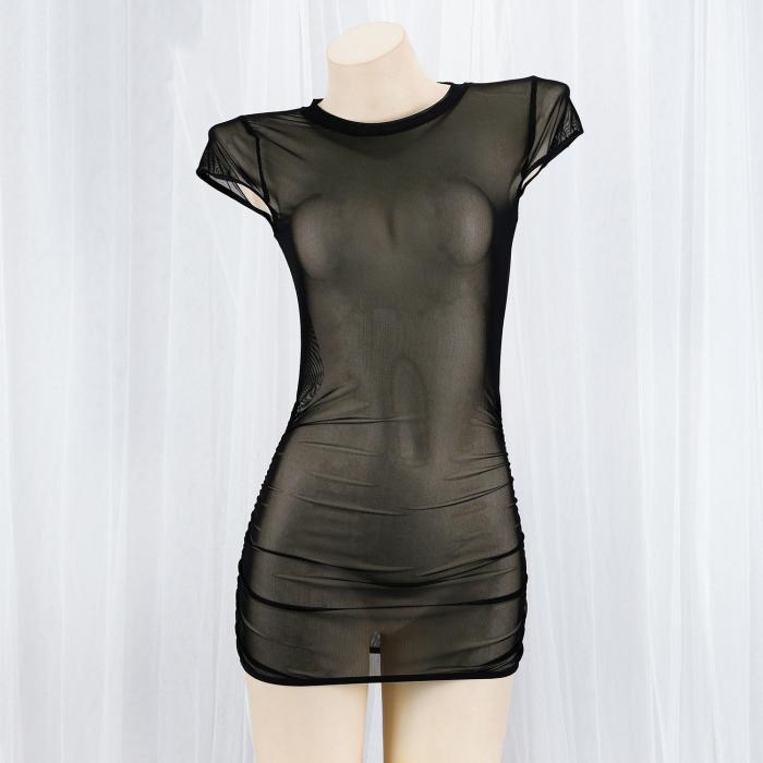 Cut-out stretch-tulle mini dress | Womens Dresses Dresses Dresses