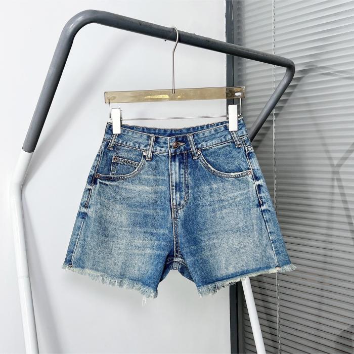 Dani distressed denim shorts | Womens Shorts Shorts Shorts