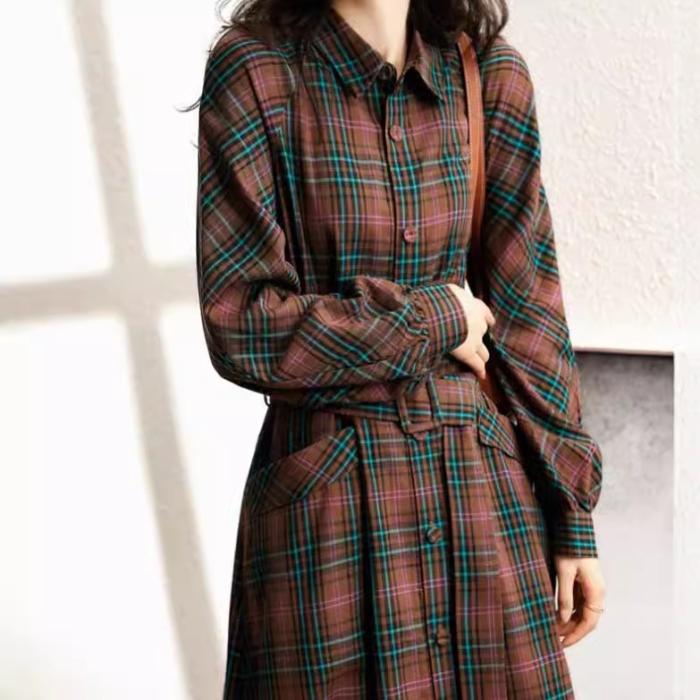 Delicks checked cotton shirt dress | Womens Dresses Dresses Dresses