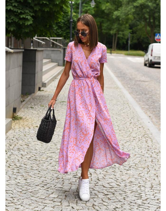 Dovima floral-print silk-chiffon midi dress | Womens Dresses Dresses Dresses