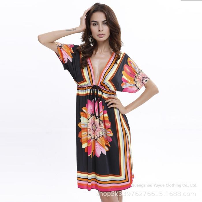 Floral Seductive printed silk midi dress | Womens Dresses Dresses Dresses