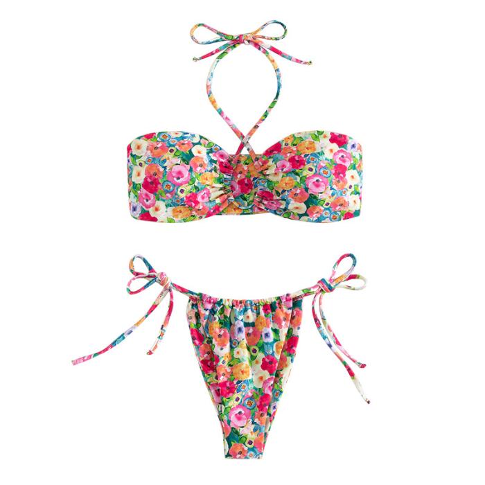 Halliday floral-print bikini | Womens Beachwear Beachwear Beachwear