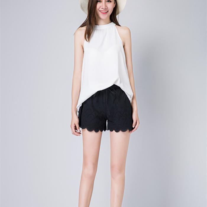 Lana broderie anglaise cotton shorts | Womens Shorts Shorts Shorts