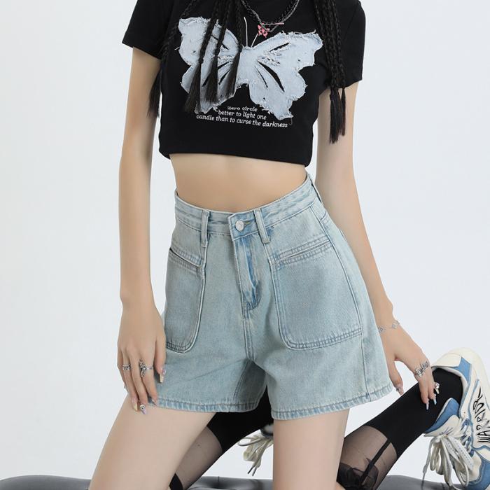 Le Bardot denim shorts | Womens Shorts Shorts Shorts