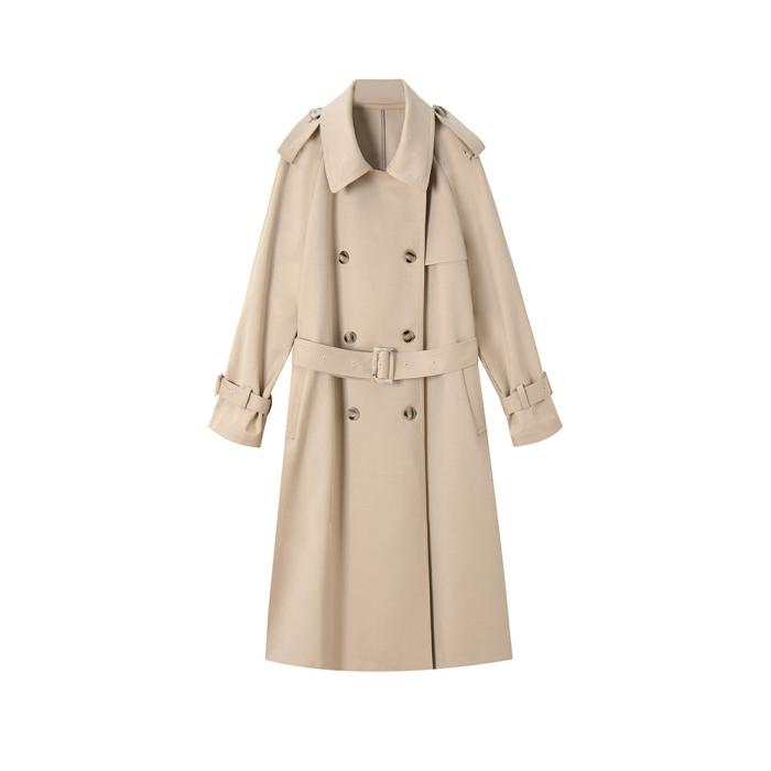 Long silk trench coat | Womens Coats Coats Coats