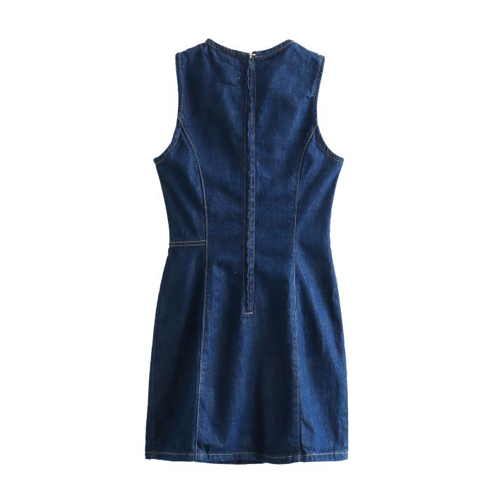 Rosie embellished denim mini dress | Womens Dresses Dresses Dresses