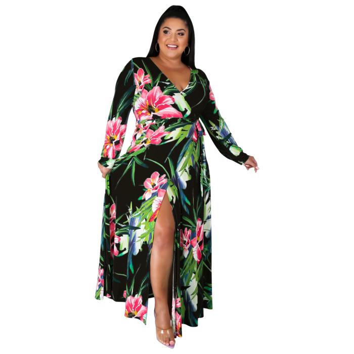 Vivianne printed wrap-effect jersey midi dress | Womens Dresses Dresses Dresses